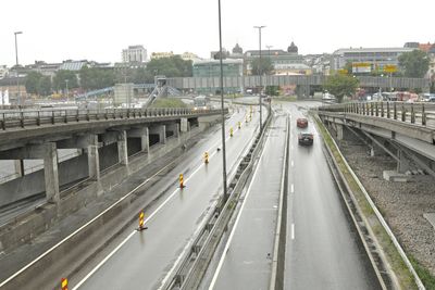 Her skal paradegata oppkalt etter Dronning Eufemia gå om et par år. Rampene på begge sider av det som en gang var E 18, skal rives.