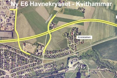 Interessen for å anlegge ny E 6 mellom Havnekrysset og Kvithammar er ikke stor. Bare PEAB og Grunnarbeid hadde gitt anbud da fristen gikk ut 1. november. Ill.: Statens vegvesen