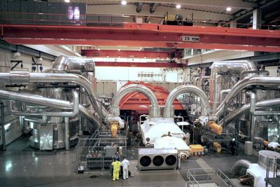 FULL PRODUKSJON: Turbinen Oskarshamn 3 er oppgradert, og har satt flere produksjonsrekorder den siste tiden. 