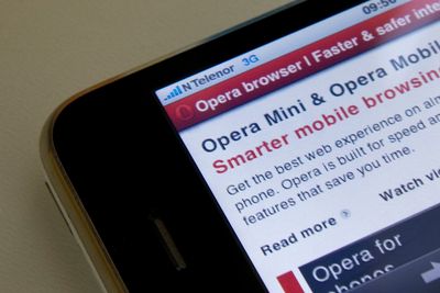 NORGE TIL VERDEN: Opera Software og Telenor - fra september i forretnings- og utviklingssamarbeid.