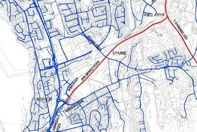 Boligområdene sør for Haugesund sentrum blir avlastet for gjennomgangstrafikk når vegen mellom Norheim og Raglamyr blir ferdig.