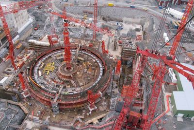 TREGT FOR KJERNEKRAFT: Ulkiluoto 3 skulle stått ferdig i 2009. Nå ser det ut til at reaktoren står ferdig først i 2016.