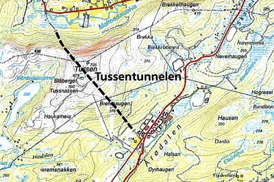 Både elektroentrerpenører og tradisjonelle entreprenører vil oppgradere Tussentunnelen. Det laveste anbudet er gitt av iElektro fra Molde.