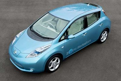 Nissan Leaf skal komme for salg i løpet av neste år.