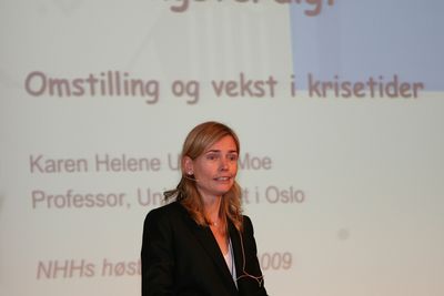 Karen Helene Ulltveit-Moe, professor ved Universitetet i Oslo.