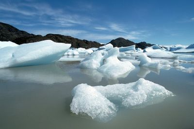 Enige: Det amerikanske sentatet har nå slått fast at smelting av isen i arktiske strøk ikke er svindel og bedrag. 