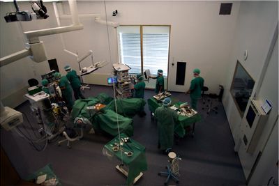 ¿Fremtidens operasjonssal på St Olavs Hospital/NTNU.