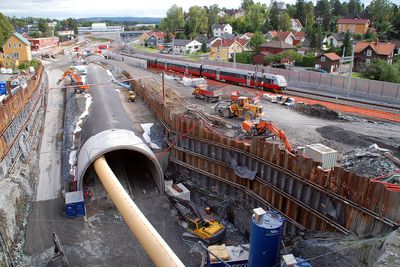 MER UTBYGGING: Dobbeltsporet mellom Lysaker og Sandvika blir ikke det eneste som skal ferdigstilles. Nå skyter Regjeringen inn penger til dobbeltspor på flere strekninger i landet.