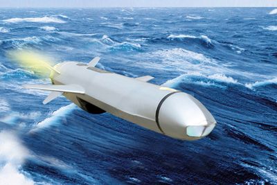 Kongsbergs Naval Strike Missile. Illustrasjon, Kongsberg Gruppen.
