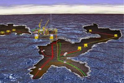 GJØA: Statoils Gjøa-utbygging bidrar sterkt til de høye prognosene for investeringer til feltutbygging i 2008.