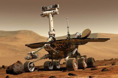 MESTERVERK: Mars-roveren Opportunity er omtalt som et ingeniørmessig mesterverk. Nå gir Google deg muligheten til å sende noe like fantastisk til Månen.