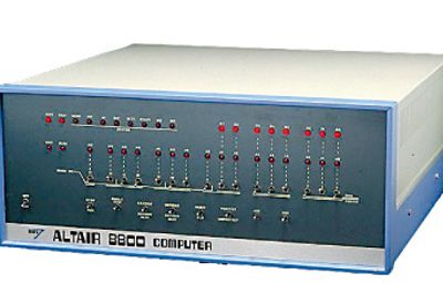 FORSIDE: Altair 8800 prydet forsiden av Popular Electronics¿ januarnummer i 1975.