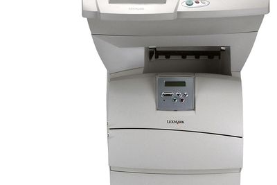 STOREBROR: Lexmark X634dte kan både skanne og skrive i et forrykende tempo.