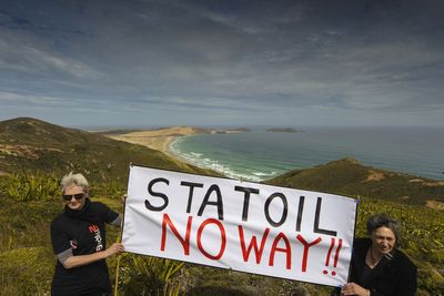  Statoil er en relativt ny aktør på New Zealand. Men det er ikke alle som er fornøyde med Statoils inntog