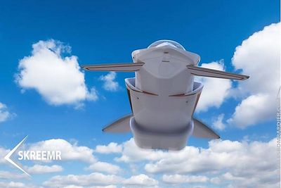 Skreemr-flyet vil ha en scramjet-motor, fire vinger og kunne nå en hastighet på hele Mach 10. 