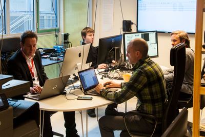Cap10 har i dag åtte ansatte. Lokalene ligger i Forskningsparken i Oslo - et kontor de er i ferd med å vokse ut av.