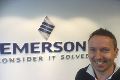 Sven Eirik Wilhelmsen, inneselger hos Emerson Process Management AS. 
