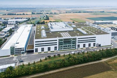 Festo, Technologiefabrik, Scharnhausen utenfor Stuttgart. Åpnet september 2015