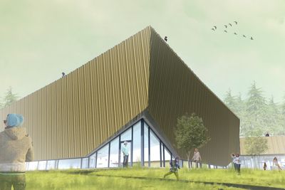 Holmen svømmehall  skal, om alt går etter planen, bli Norges første rene passivhus-svømmehall.