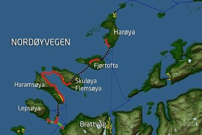 Nordøyvegen er beregnet å koste 2,665 milliarder kroner