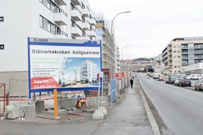 Inntil videre preges vestsiden av Gladengveien av byggevirksomhet. I mai nest år vil vegen se helt annerledes ut.