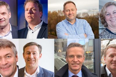 Det finnes mange måter å telle kunder på, men Nasjonal kommunikasjonsmyndighet teller bare på én måte. På øverste rekke, fra venstre: Abraham Foss, Eivind Helgaker, Thomas Sandaker, Berit Svendsen. Nederst: Gunnar Evensen, Torbjørn Hulbak, Eirik Lunde, Thore Berthelsen.