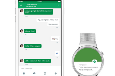 Android Wear og iOS fungerer nå sammen.