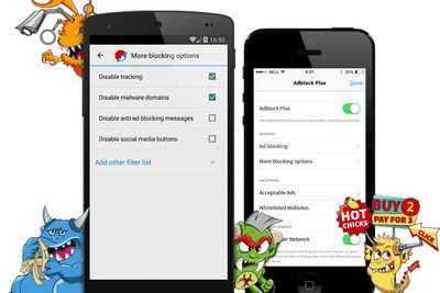 Adblock-nettleseren finnes nå på Android og iOS.