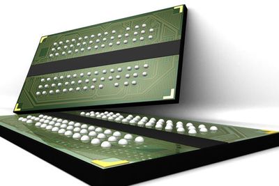 DDR2 SDRAM-brikker fra Micron, en av verdens største minneleverandører.