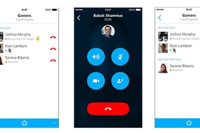 Skype til iOS får med versjon 5.4 støtte for gruppesamtaler. Samtaleverten kan ved ett enkelt trykk fjerne eller legge til deltakere.