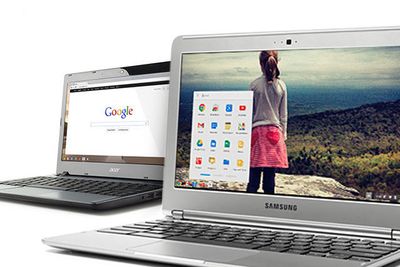 Både Samsung og Acer har lansert Chromebooks, bærbare PC-er til en svært lav penge. I det amerikanske markedet for billig-bærbare har maskinene nå fått en markedsandel på mellom 20 og 25 prosent. 