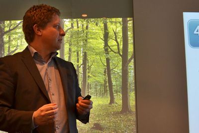 Frode Støldal presenterte i dag Telenors planer innen «4G».