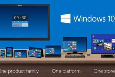 Én familie er stikkordet for Windows 10.