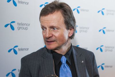 ANKER: Telenor nekter å betale boten på 5 millioner kroner. Her konsernsjef Jon Fredrik Baksaas.