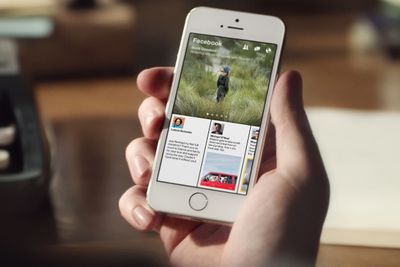 Facebook lanserer sin nye «Paper»-app i den amerikanske iTunes-butikken på mandag.