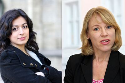 Moderne teknologi gjør oss mer sårbare, sier (fra v.) Hadia Tajik. Sammen med Ap-kollega Anniken Huitfeld ber hun nå regjeringen om å nedsette et digitalt sårbarhetsutvalg.
