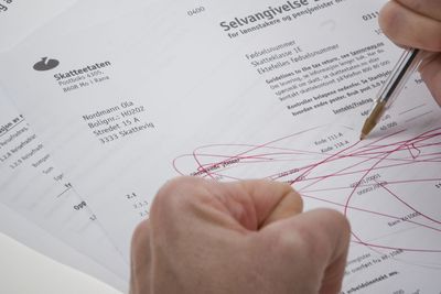 PAPIR-NASJONEN: Fristen for å bli e-bruker og dermed rekke premieren for årets selvangivelse løp ut 1. mars. I år sendes det ut 3,9 millioner papirbrev.