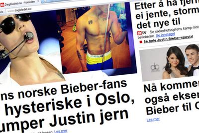 LUT LEI? En utvikler fikk nok av oppslagene om Justin Bieber og laget et filter.