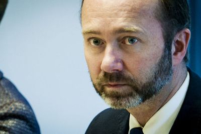 Næringsminister Trond Giske la fredag frem regjeringens politikk for å bekjempe piratkopiering. Bildet er tatt samme dag, men i en annen sammenheng.