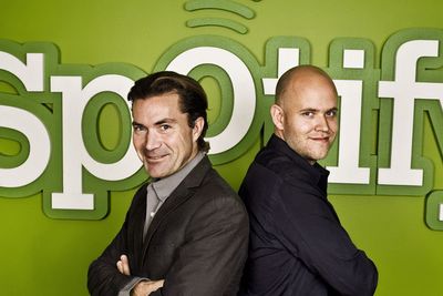 Svensk-baserte Spotify melder om store tap, men kraftig vekst, for 2012. Nå varsler gründerne Daniel Ek og Martin Lorentzon mer vekst for å klare å bli lønnsomme.