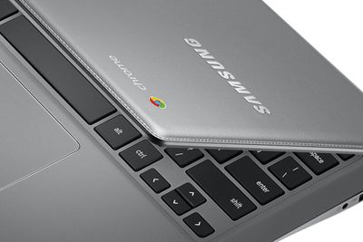 Samsung hadde ifjor 2/3 av markedet for Chromebook, ifølge Gartner. Modellen som er avbildet er Samsung Chromebook 2 som ble lansert i Norge i mai og er særlig rettet mot utdanningssektoren.