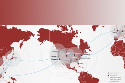 Softlayer har 13 datasentraler fordelt på Europa, USA og Asia, samt 16 tilknytningspunkter. Tjenesten er kjent for smidighet, pålitelighet og lav responstid.