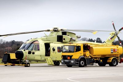 Det første norske AW101-helikopteret starter bakketesting denne uka, og skal etter planen i lufta i løpet av måneden.
