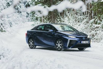 Toyota Mirai er blitt vintertestet i Norge siden januar.