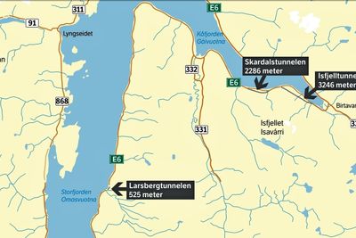 Larsbergtunnelen ble åpnet i 1975. De to andre i 2003 og 2005. De som vil oppgradere dem, må gi anbud innen 15. juni.