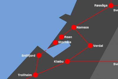 Storheia-Snillfjord-linjen skal ikke bygges før i 2028. Naturvernforbundet mener resten de nye linjene ikke er sentralnett, men vindkraftradialer som utbyggerne selv må betale, og har klaget saken til Esa.