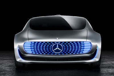 Mercedes-Benz F 015 Luxury er den tyske bilprodusentens konsept for selvkjørende bil. Illustrasjonsofot, forskerne i Leuven har ikke brukt denne i sitt arbeid.