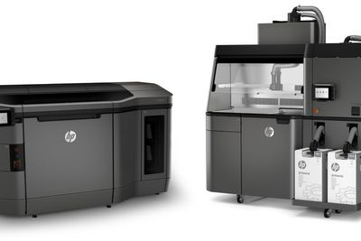 Jet Fusion 3D: HP lanserer nå to utgaver med den nye 3D-print teknologien. Den dyreste er mer egnet for produksjon og har mer avansert materialflyt og hurtigkjøling.