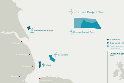 Gigastack-prosjektet har som mål å produsere hydrogen fra havvindparken Hornsea 2, og frakte dette til et raffineri nord for Grimsby.