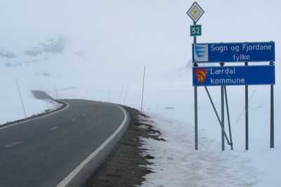 Riksvei 52 over Hemsedalsfjellet er anbefalt som ny hovedveiforbindelse mellom Østlandet og Vestlandet.